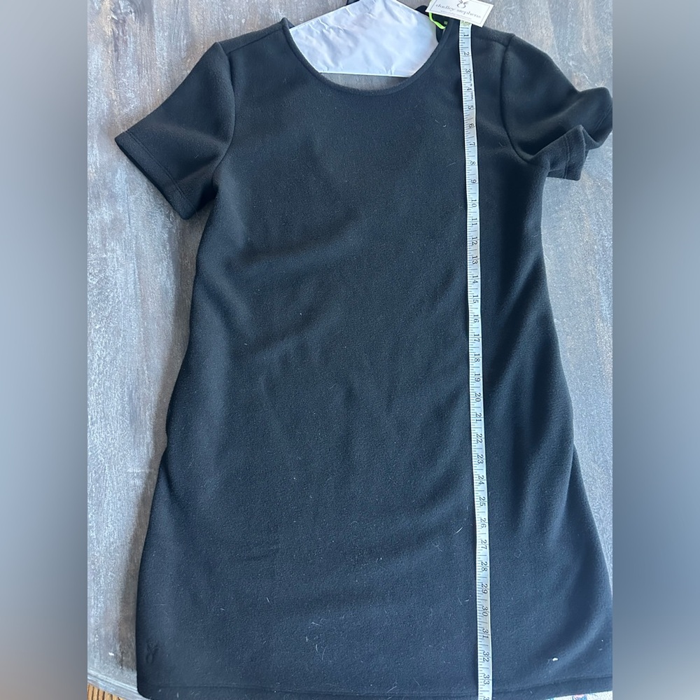 Dudley Stephens Annette Black Mini Dress - Vello Gleece - Picture 6 of 6